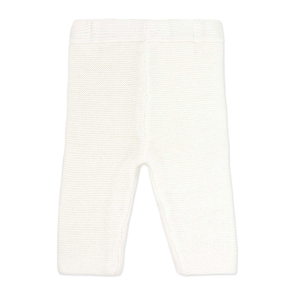 Baby Mode 2 Piece Hooded Knit Set:Cream