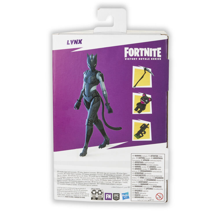 Fortnite Victory Royale Series, figurine de collection articulée Lynx