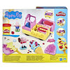 Play-Doh Peppa et le camion de glaces, figurines Peppa et George, 5 pots de pâte à modeler atoxique