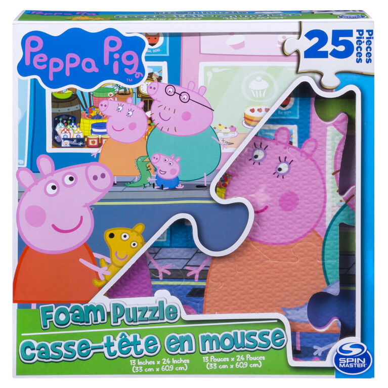 Peppa Pig 25-Piece Foam Puzzle