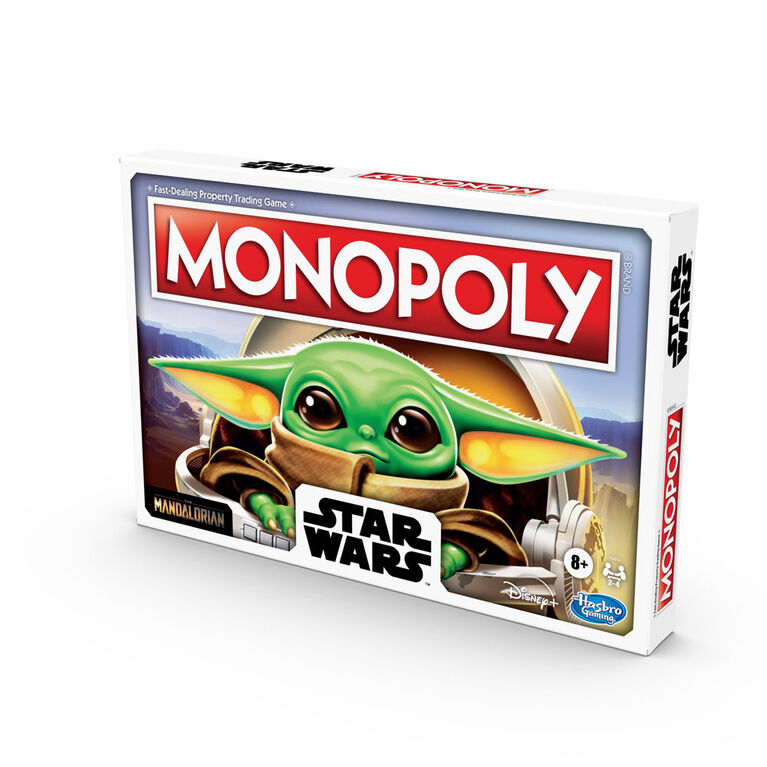 Monopoly : édition Star Wars L'Enfant, jeu pour la famille et les enfants incluant L'Enfant que les fans appellent " bébé Yoda "