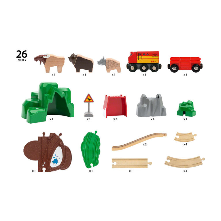 BRIO Forest Animal Set