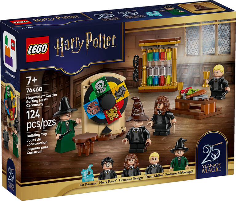 LEGO Harry Potter Hogwarts Castle: Sorting Hat Ceremony Building Toy for Boys, Girls, & Kids - 76460