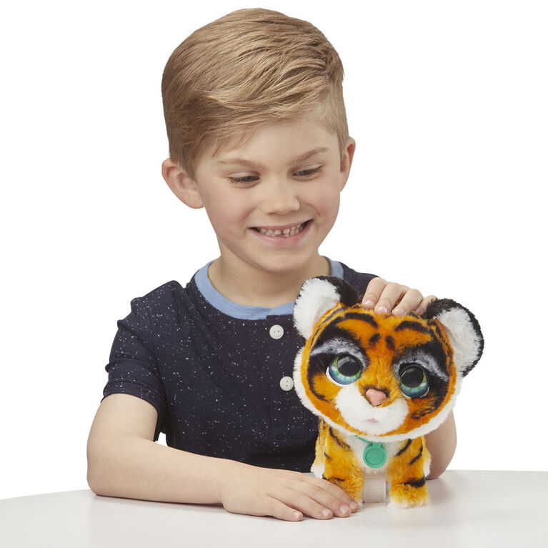 furReal Walkalots Grands pas, peluche de tigre animée par l'électronique - Notre Exclusivité