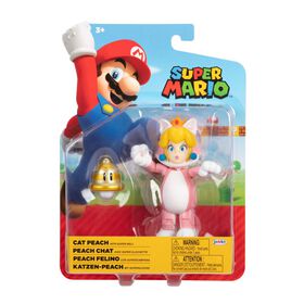 Nintendo 4" Figure - Cat Peach with Super Bell