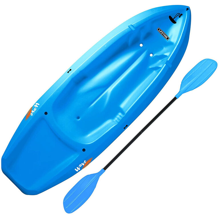 LIFETIME - Kayak Wave pour jeunes 72 po, avec pagaie, bleu