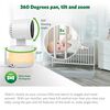 LeapFrog LF925-2HD 1080p WiFi Remote Access 360 Degree Pan & Tilt 2 Camera Video Baby Monitor with 5" High Definition 720p Display, Night Light, Color Night Vision