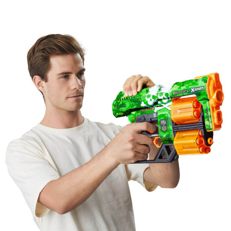 Zuru X-Shot Skins Dread Dart Blaster - Camo (12 Darts)