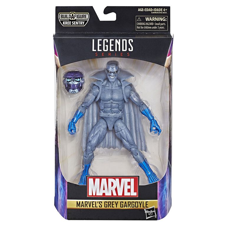 Marvel Legends, Figurine Gargouille grise de 15 cm.