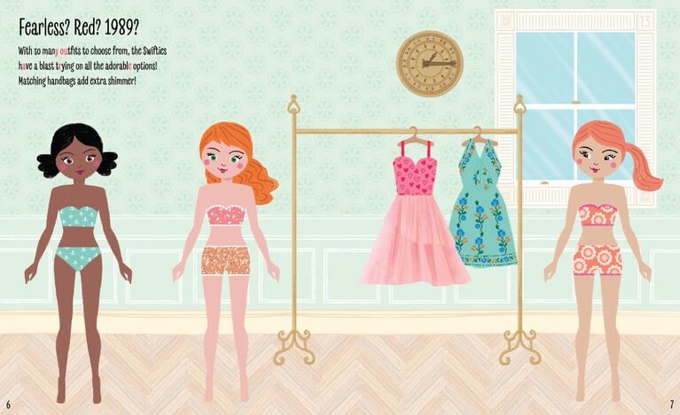 My Sticker Dress-Up: Swifties - Édition anglaise