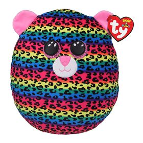 Ty Squish Dotty Multicolor Leopard 10 inch