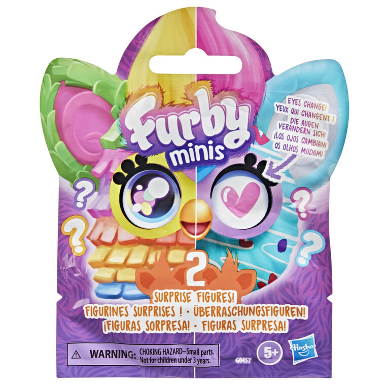 Furby Minis, pack de 2 jouets surprises Furby Minis, pack de 2 jouets surprises