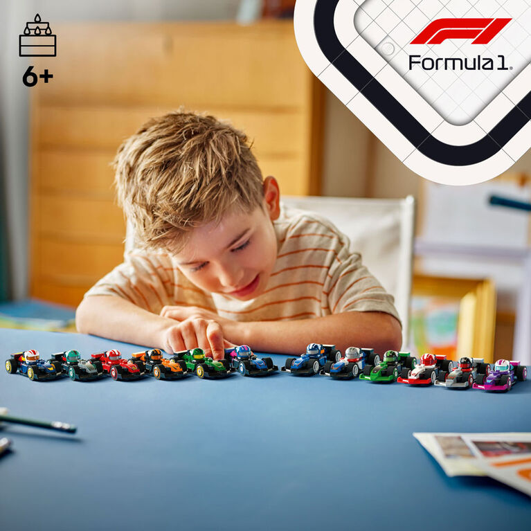 LEGO F1 Collectible Race Cars Building Kit - Limited Edition Model Car Mystery Box for Fans of Formula 1 - 71049