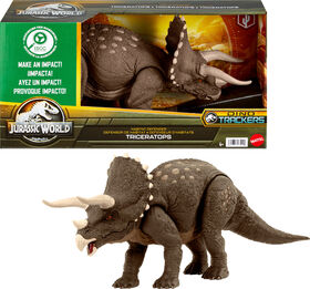 Jurassic World - Défenseur d'habitat - Figurine - Tricératops