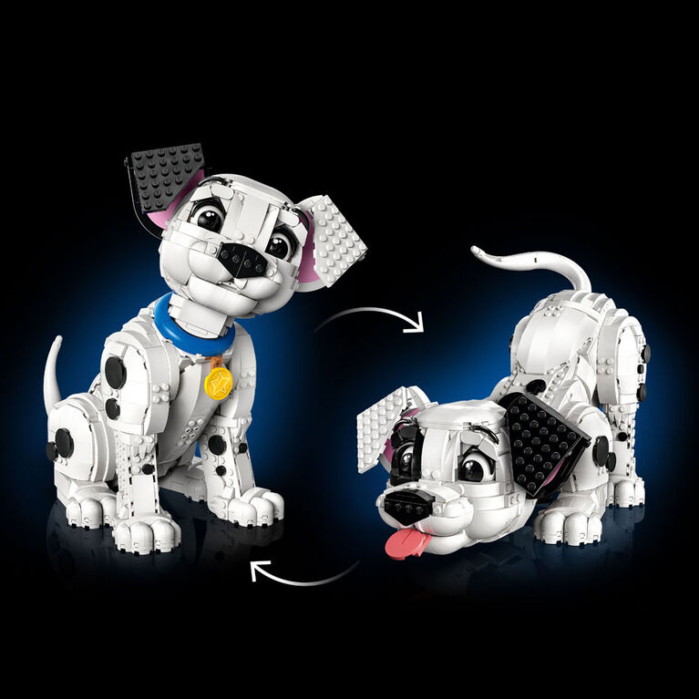 LEGO Disney Chiot des 101 Dalmatiens, Idée-Cadeau Nostalgique pour les Amateurs Adultes d'Objets de Collection 43269