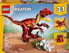 LEGO Creator 3 in 1 Fierce Dinosaur Building Toy for Boys, Girls, & Kids, Ages 8+ - 31379
