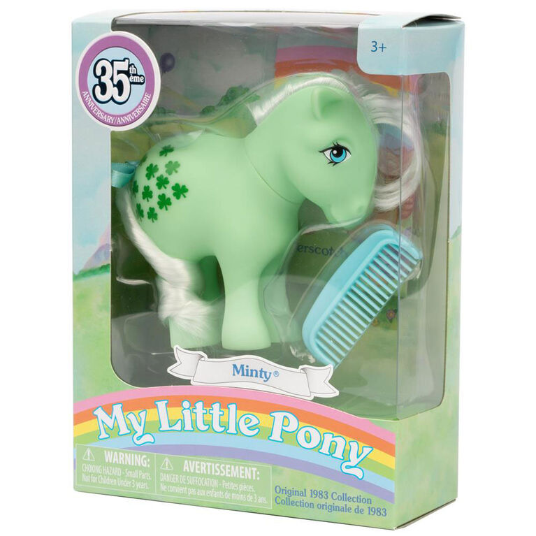 My Little Pony 35th Anniversary Collector Ponies - Minty - R Exclusive - English Edition