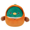 Squishmallows 7.5" - Avery the Mallard Duck in Pumpkin Costume