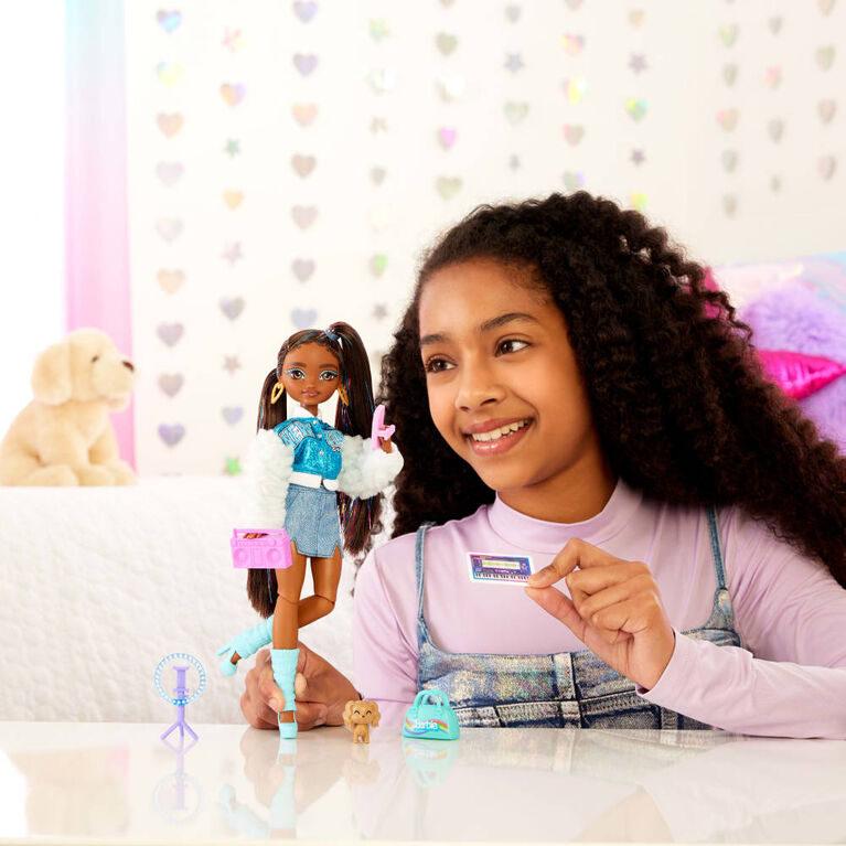 Barbie Dream Besties Barbie "Brooklyn" Fashion Doll with 8 Video & Music Themed Accessories