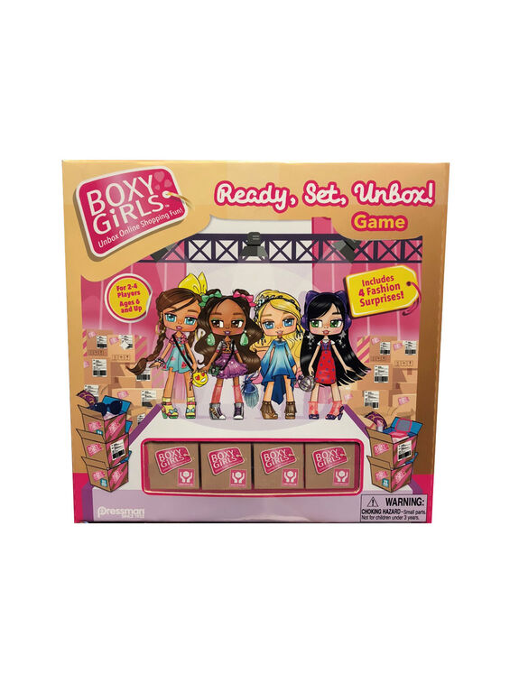 Goliath Games: Boxy Girls: Ready Set Unbox! Game