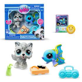 Littlest Pet Shop Paires d'animaux de compagnie, paquet de 2 Rockin' Sushi