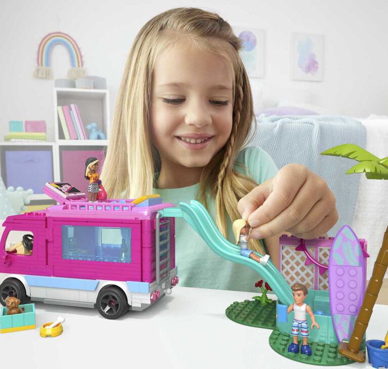 MEGA- Barbie- Aventure en Autocaravane de rêve