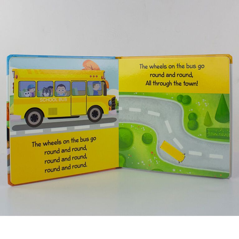 My First Video Book Wheels on the Bus Augmented Reality Story Book.