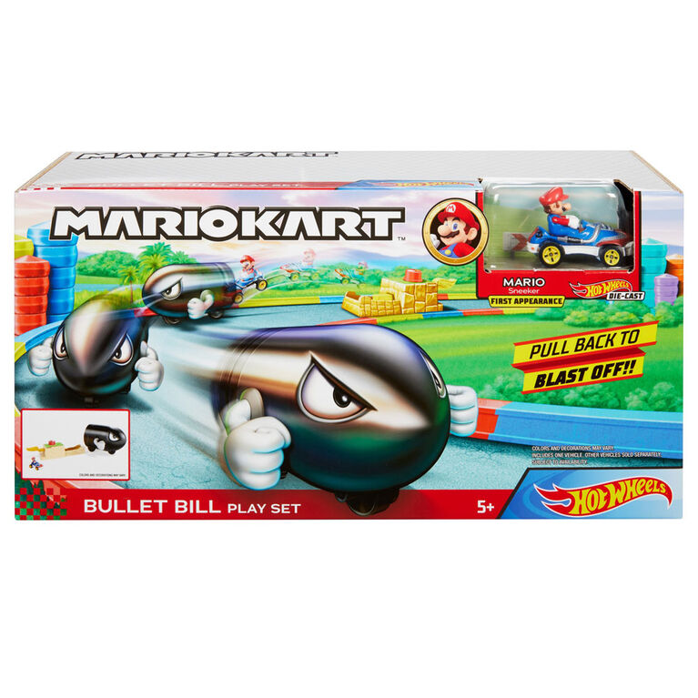 hot wheels mario kart bullet bill playset toys r us canada hot wheels mario kart bullet bill playset