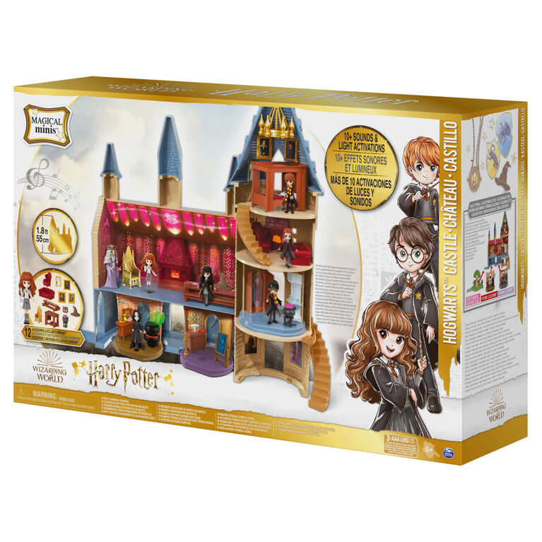 Wizarding World, Magical Minis, Château de Hogwarts avec poupée Hermione exclusive