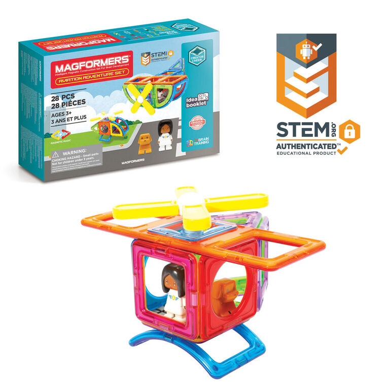 Magformers Megan & Marleys Aviation - English Edition