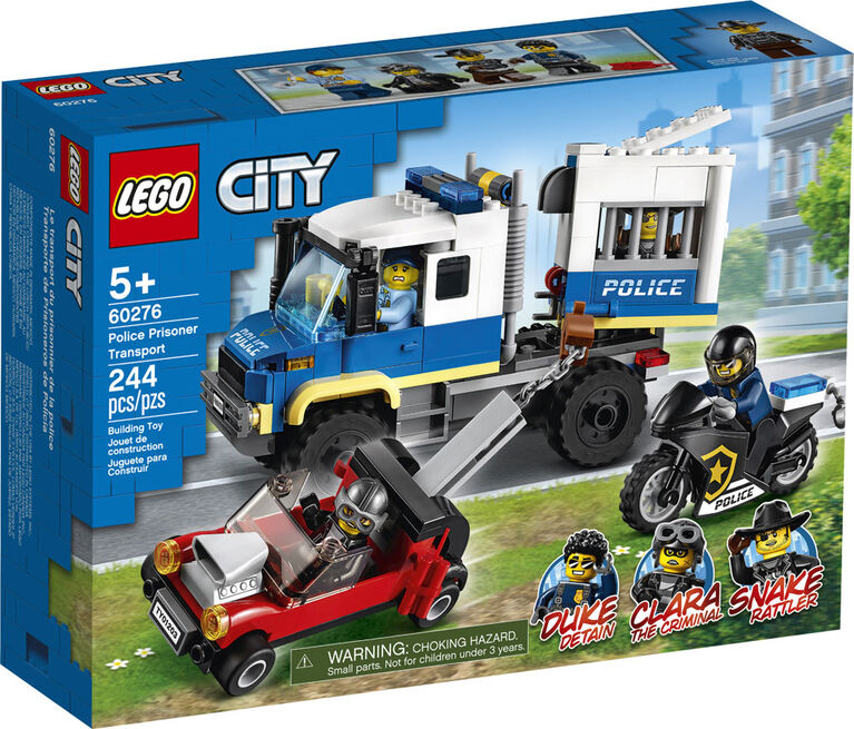 LEGO City Police Le transport des prisonniers 60276 (244 pièces)