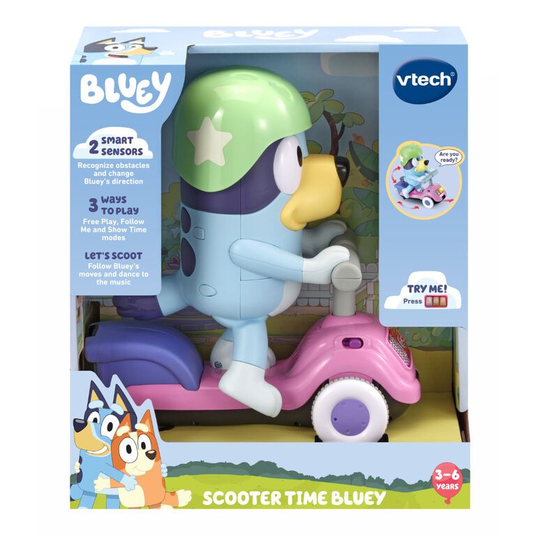 VTech Bluey Scooter Time Bluey - English Edition