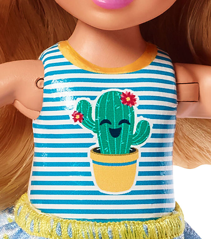 Barbie Club Chelsea and Horse doll, Dressed in an Outfit and Accessories