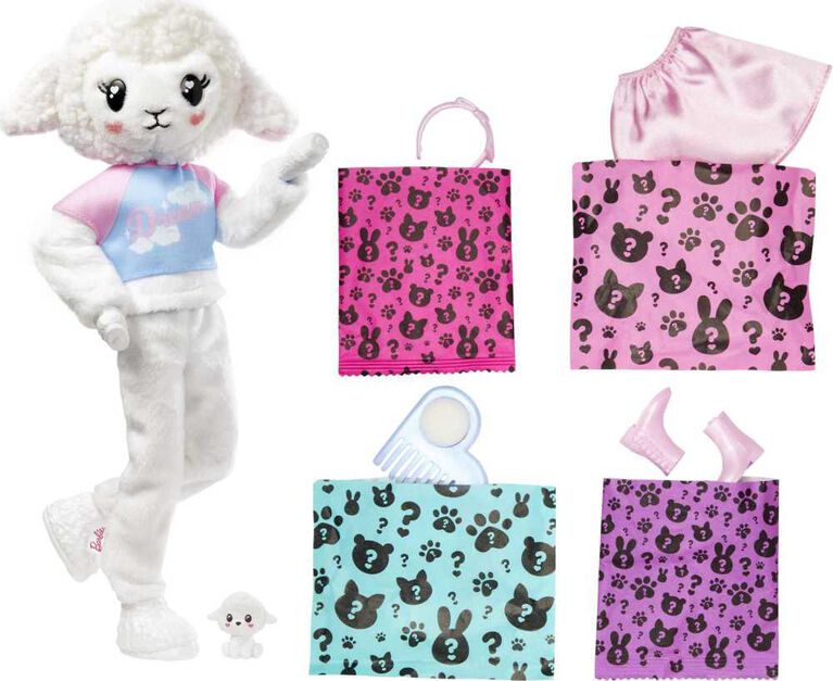 Barbie-Cutie Reveal T-Shirt Confort-Poupée Barbie et accessoires