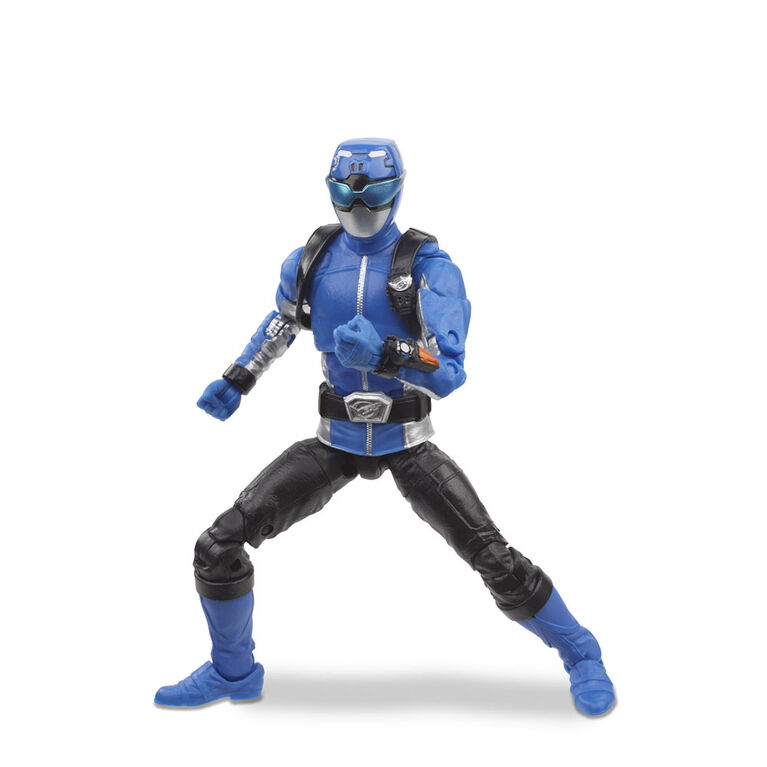 Power Rangers Lightning Collection - Blue Ranger, figurines articulées de collection de 15 cm