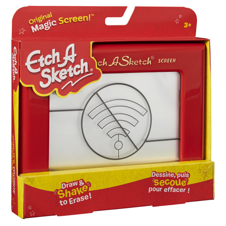 Etch A Sketch Classic, Drawing Toy with Magic Screen (Style May Vary