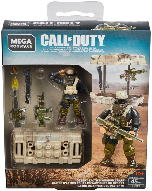 Mega Construx Call of Duty Desert Tactics Weapon Crate