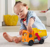 Fisher-Price - Little People - Camion à benne Travail en equipe - Édition anglaise