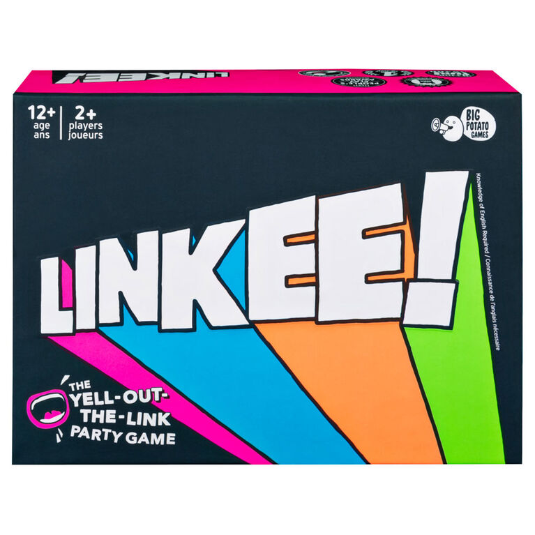 Linkee, The SuperSimple, ShoutOutLoud Trivia Game English Edition