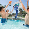 SwimWays 2 In 1 Pool Sport Combo Set, Outdoor Volleyball & Basketball Net For Swimming Pool