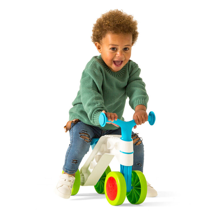 Chillafish Ride-on Itsibitsi Blocks  - Blue