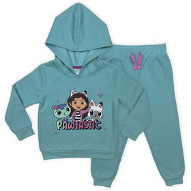 Gabby 2 Piece Hoodie & Jogger Set - Blue 4T