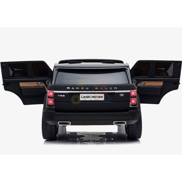 KidsVip 2x12V Kids & Toddlers Range Rover 4WD Ride on car w/Remote Control - Matte Black