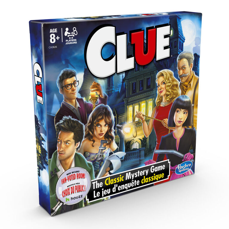 Hasbro Gaming - Clue - styles may vary