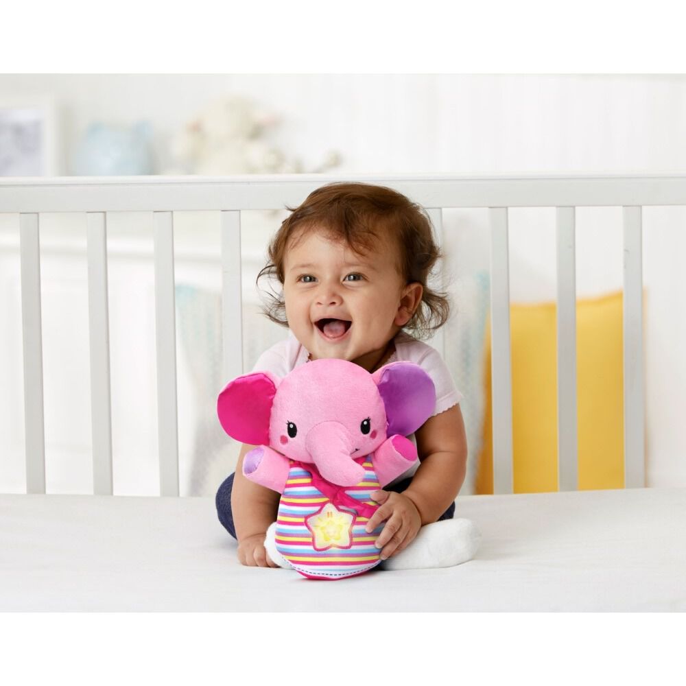 Vtech Glowing Lullabies Elephant Pink English Edition