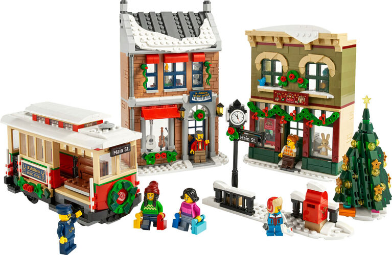 LEGO Holiday Main Street 10308 Building Kit for Adults and Families (1,514 Pieces)