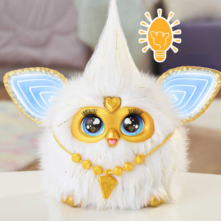 Furby Gold Glam Interactive Plush Toy - French Edition
