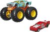 Hot Wheels - Monster Trucks - Véhicules à échelle 1:64, coffret de 2