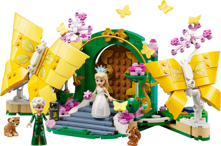 LEGO Wicked Glinda's Wedding Day Set, Butterfly Toy Inspires Role-Play Activities for Kids 75688