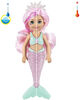 Barbie - Color Reveal - Poupée sirène Chelsea avec 6 surprises - les motifs peuvent varier